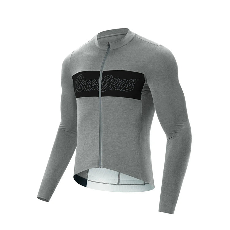 Men‘s Tencel Wool Cycling Jersey Breathable ROCKBROS-US