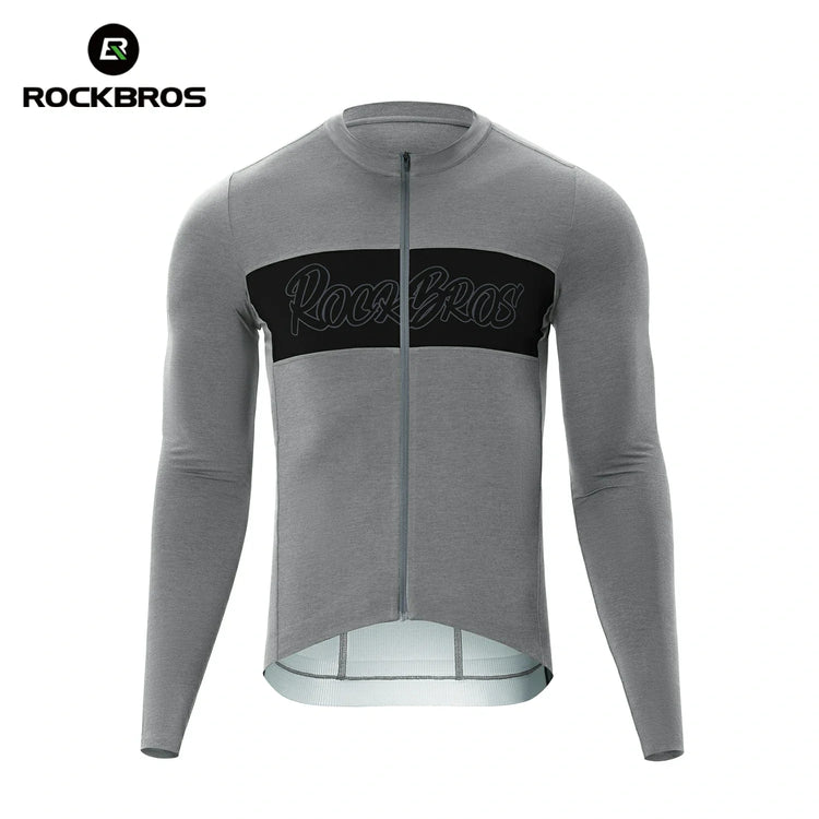 Men‘s Tencel Wool Cycling Jersey Breathable ROCKBROS-US