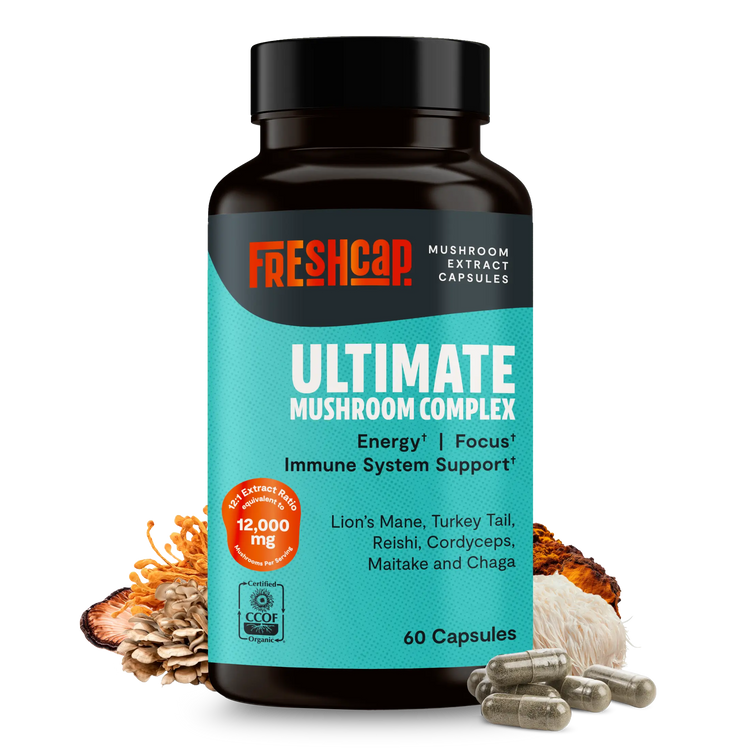 Ultimate Mushroom Complex Capsules FreshCap Mushrooms