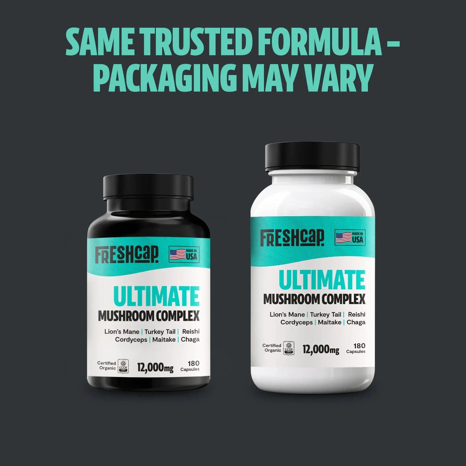 Ultimate Mushroom Complex Capsules FreshCap Mushrooms