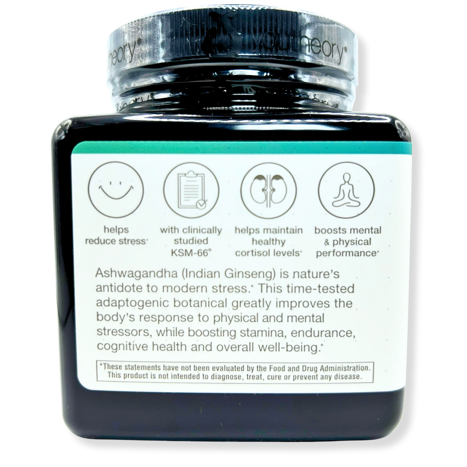 Youtheory Ashwagandha 1000mg – Stress Relief, Mood Support & Natural Energy – 60 Capsules Loopwell Market